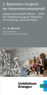 Zum Artikel "Workshop zu Mixed-Methods-Research bei dem 1. Bayerischen Kongress der Hebammenwissenschaft"